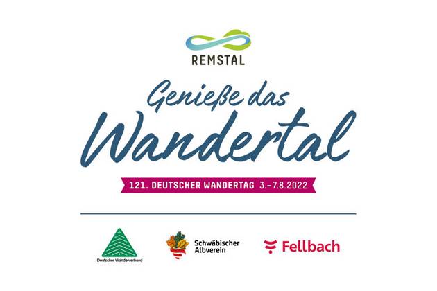 Hier steht das Logo vom Deutschen Wandertag.