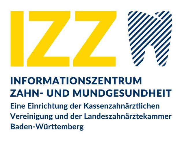 Hier steht das Logo vom Informationszentrum Zahn- und Mundgesundheit