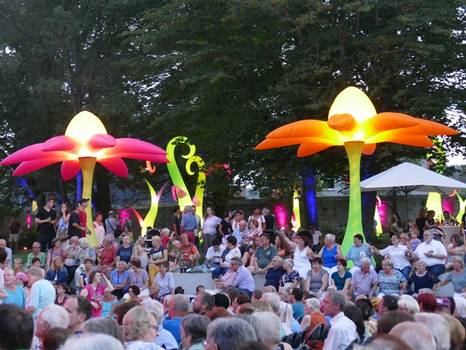 Lichterfest im Schlosspark am 31.08.2019
