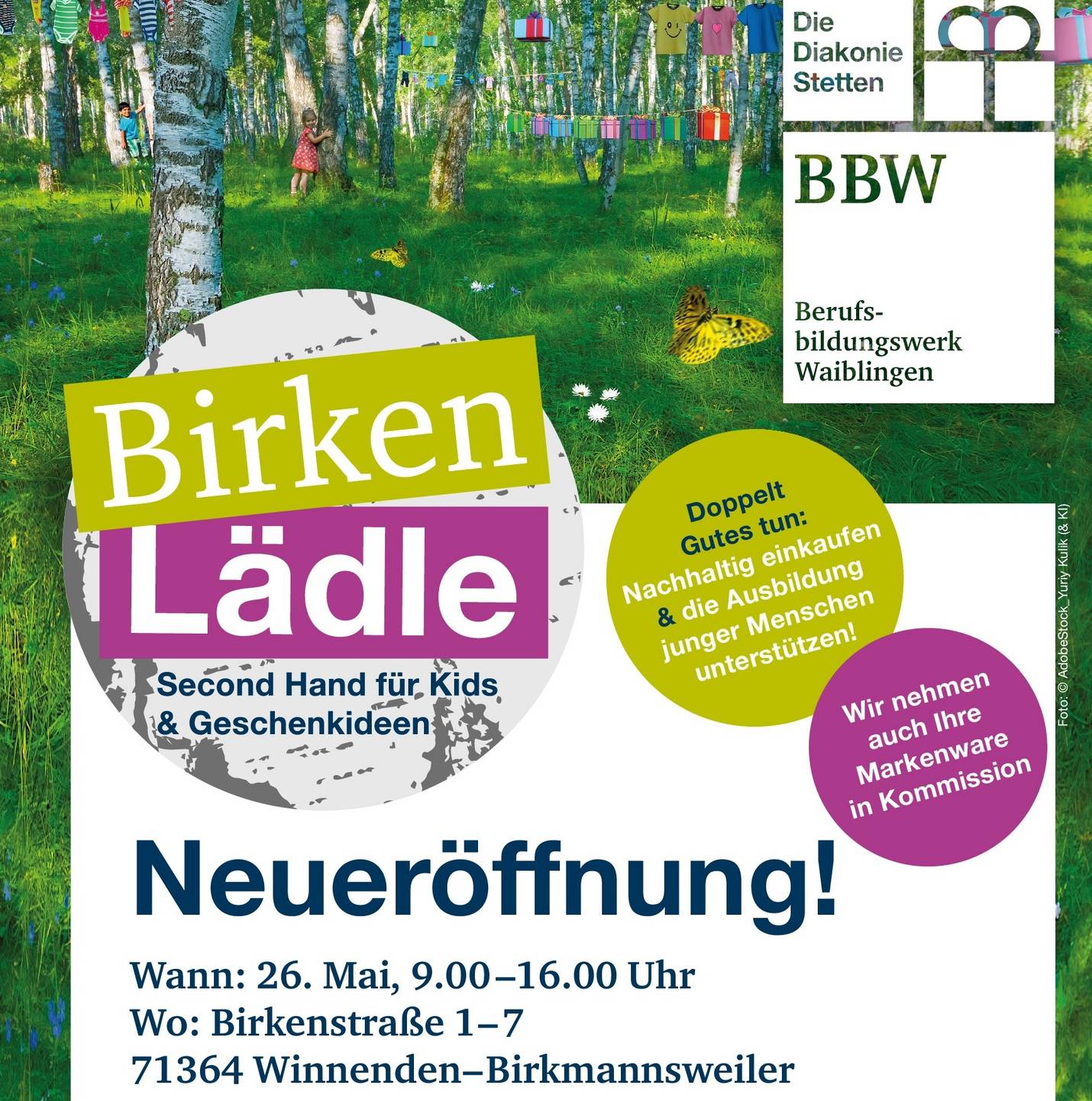 Neueröffung Birkenlädle