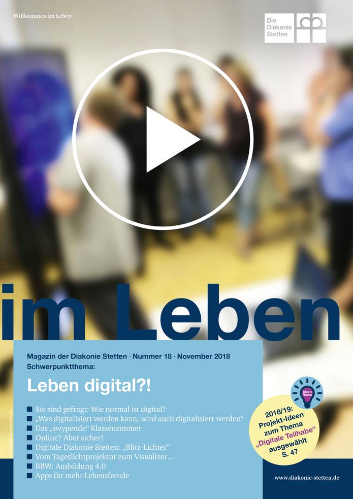 Zum Download: Magazin "Im Leben" Ausgabe 18 