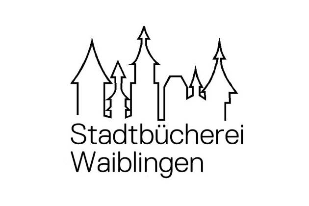 Hier steht das Logo von der Stadtbücherei Waiblingen. 