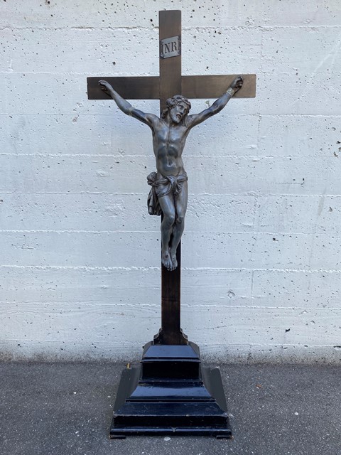 Altarkreuz der ehemaligen Hangweidenkirche, um 1920
