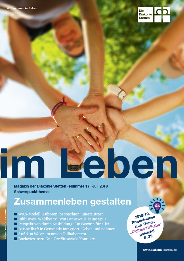 Zum Download: Magazin "Im Leben" Ausgabe 17 - Juli 2018