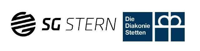 Logo SG Stern und Logo Diakonie Stetten Logo SG Stern und Logo Diakonie Stetten