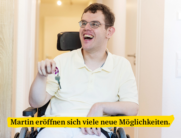 Martin eröffnen sich viele neue Möglichkeiten.