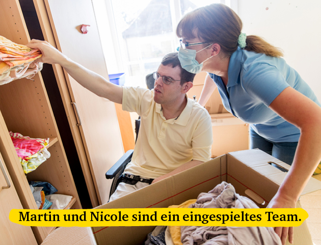 Martin und Nicole sind ein eingespieltes Team.